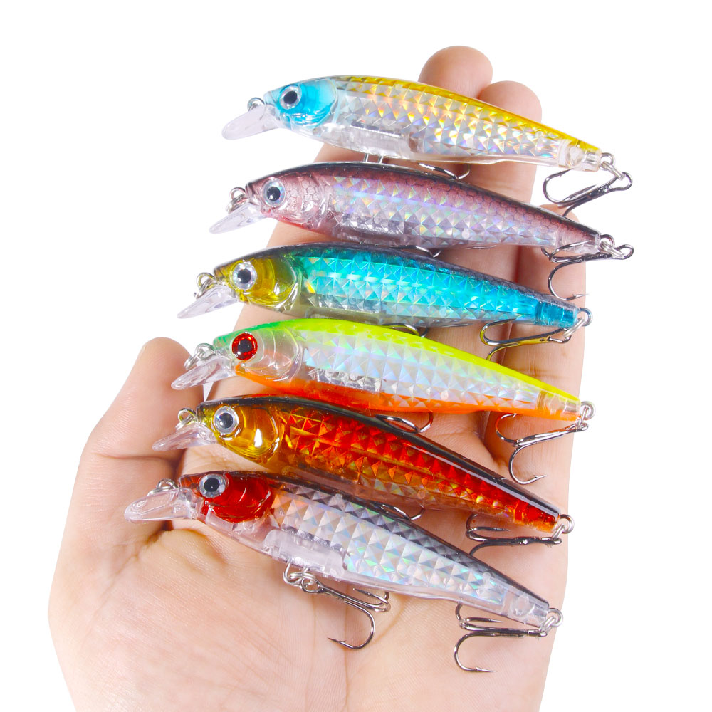 3D Printing Lure - 1pc Minnow fishing lure set 9cm/3.54in