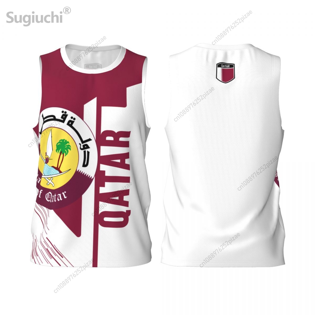 3D Printing Qatar - Custom Name Number Qatar 3D Flag