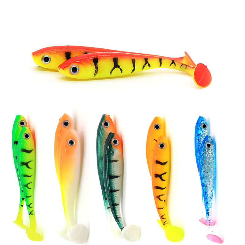 3D Printing Lure - 5pcs/lot Soft Bait Lure 3D eyes