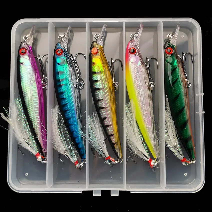 3D Printing Lure - 5pcs/box Laser 3D Eyes Bionic Minnow