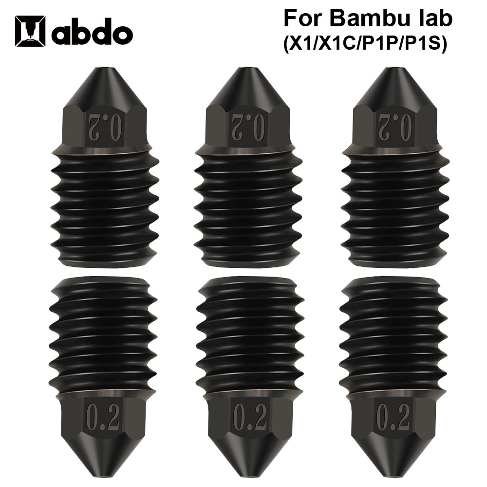 3D Printing Laboratory - For Bambu Lab Nozzle 0.2/0.4/0.6/0.8mm bamboo