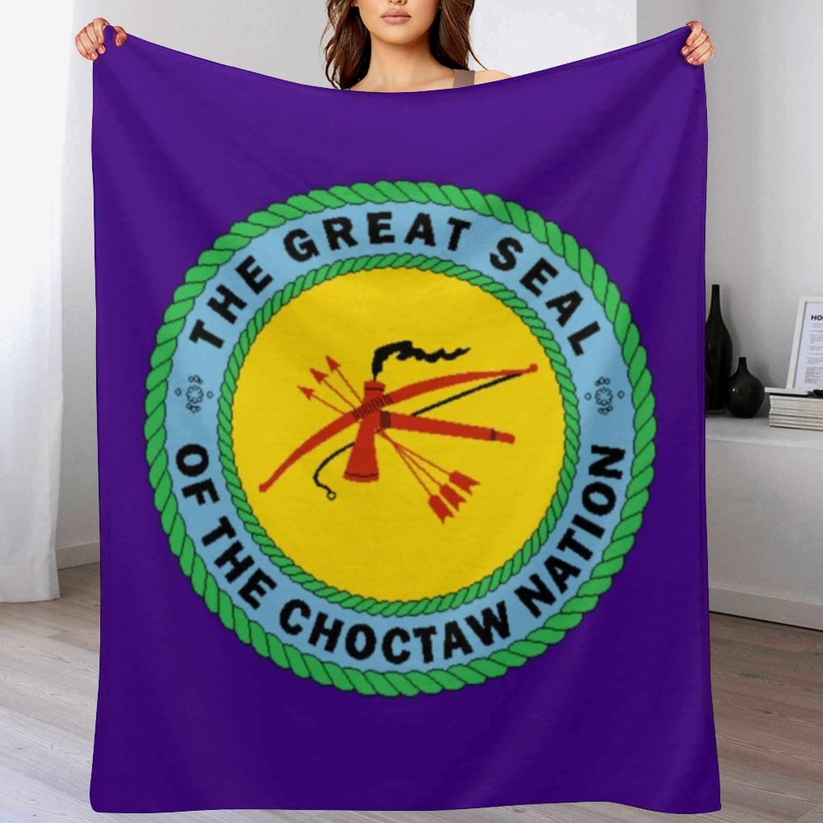 3D Printing Usa - Flag of Choctaw Nation of Oklahoma