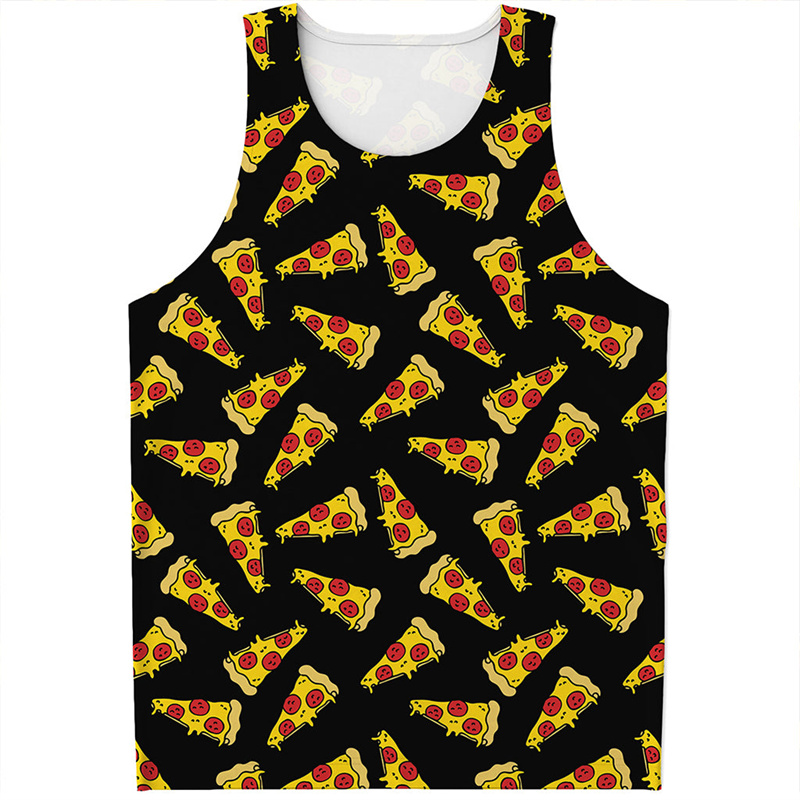 Cute Pepperoni Pizza Tank Top  - огляд і ціна 3D Printing In Food