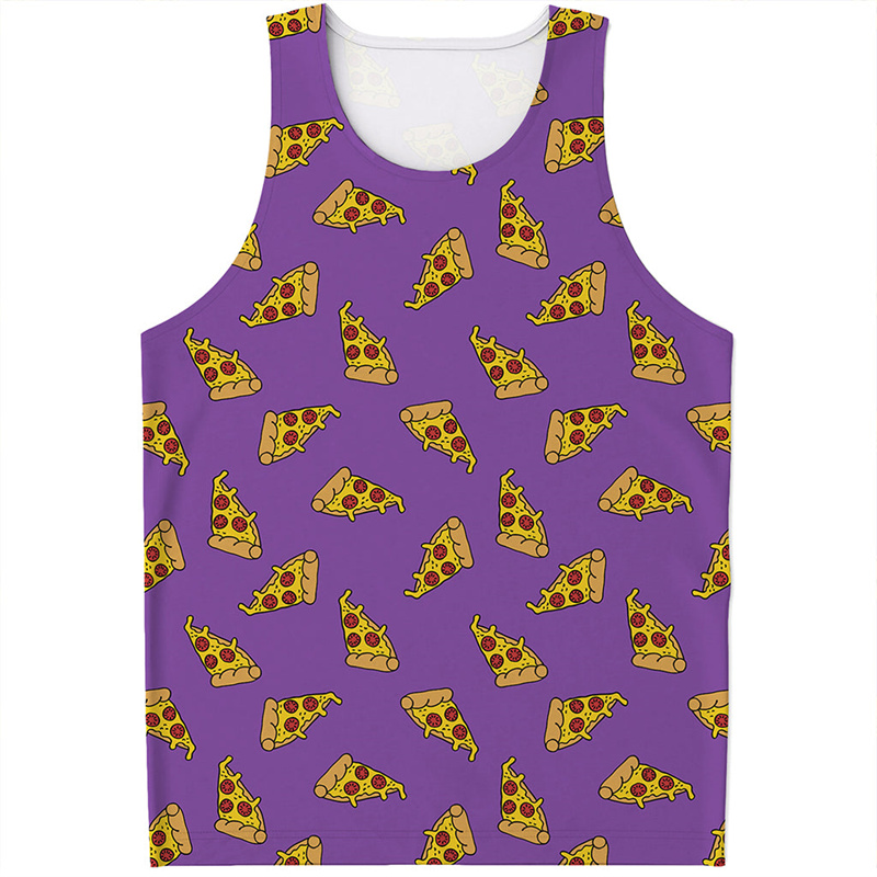 Cute Pepperoni Pizza Tank Top  - огляд і ціна 3D Printing In Food