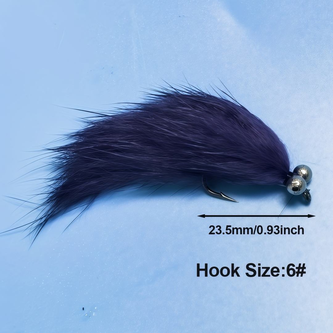 5PCS Zonker Streamer Flies wit - огляд і ціна 3D Printing Lure