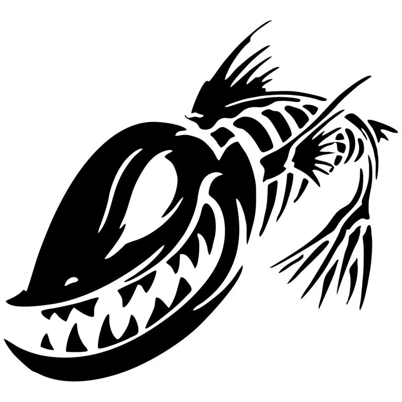 Car Sticker Vinyl Fish Skeleto - огляд і ціна 3D Printing Lure
