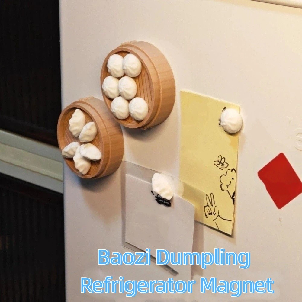 3D Printing Bun Dumpling Fridg - огляд і ціна 3D Printing In Food