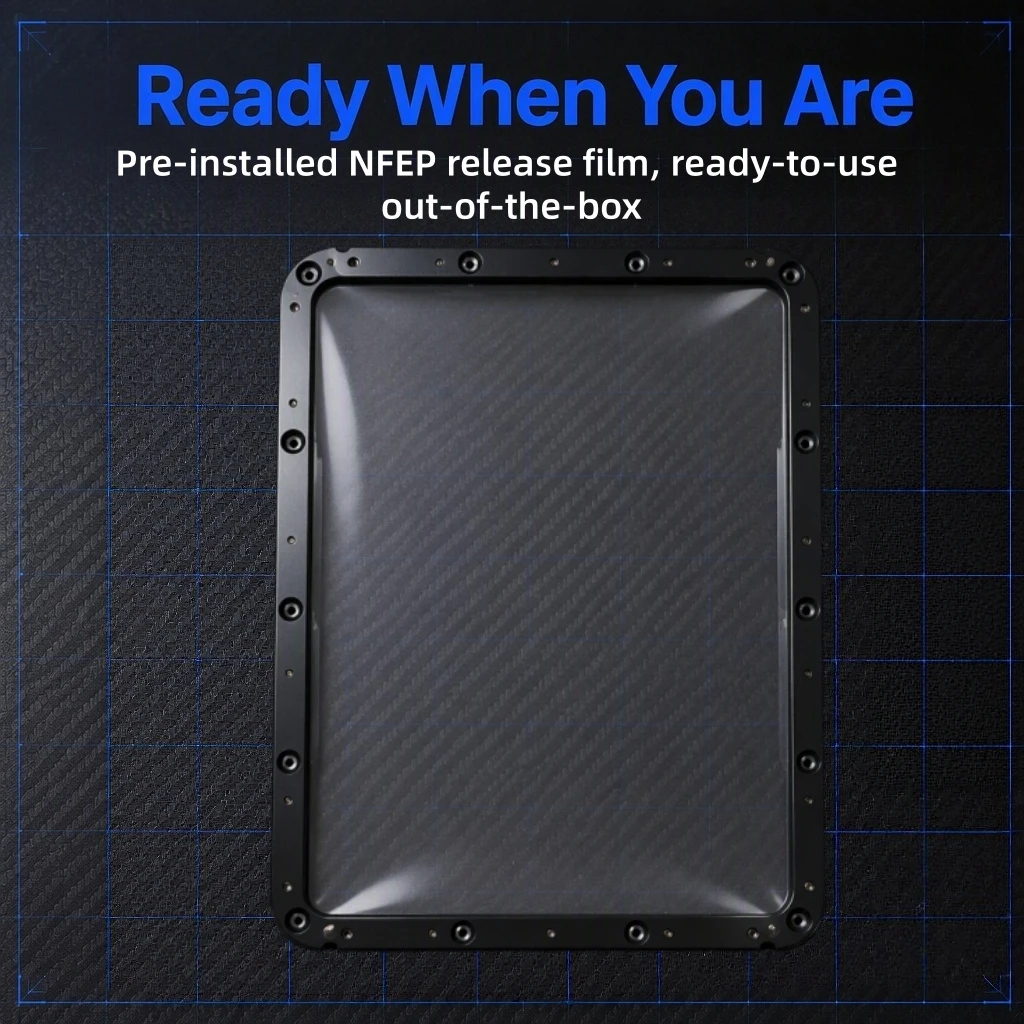 Reusable Metal Frame Release F - огляд і ціна Resin Vat Film Replacement
