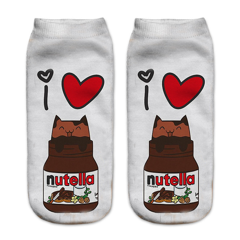 New Funny 3D Print Socks Cute  - огляд і ціна 3D Printing In Food