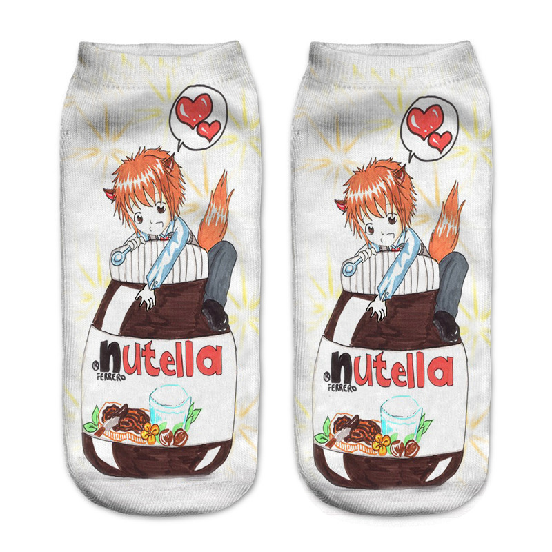 New Funny 3D Print Socks Cute  - огляд і ціна 3D Printing In Food