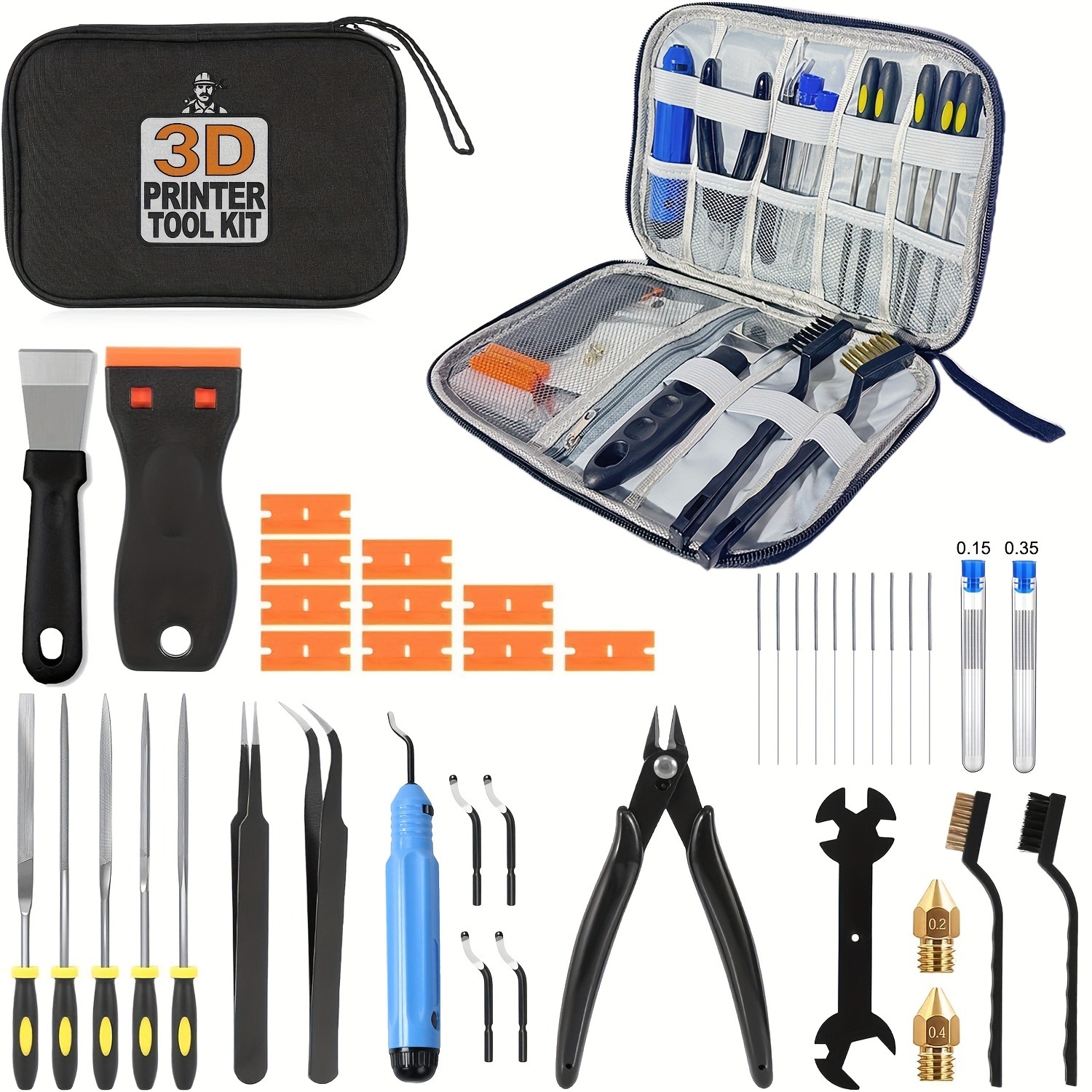 3D Printer Tools Kit, 33pcs 3D - огляд і ціна 3D Printing Sla
