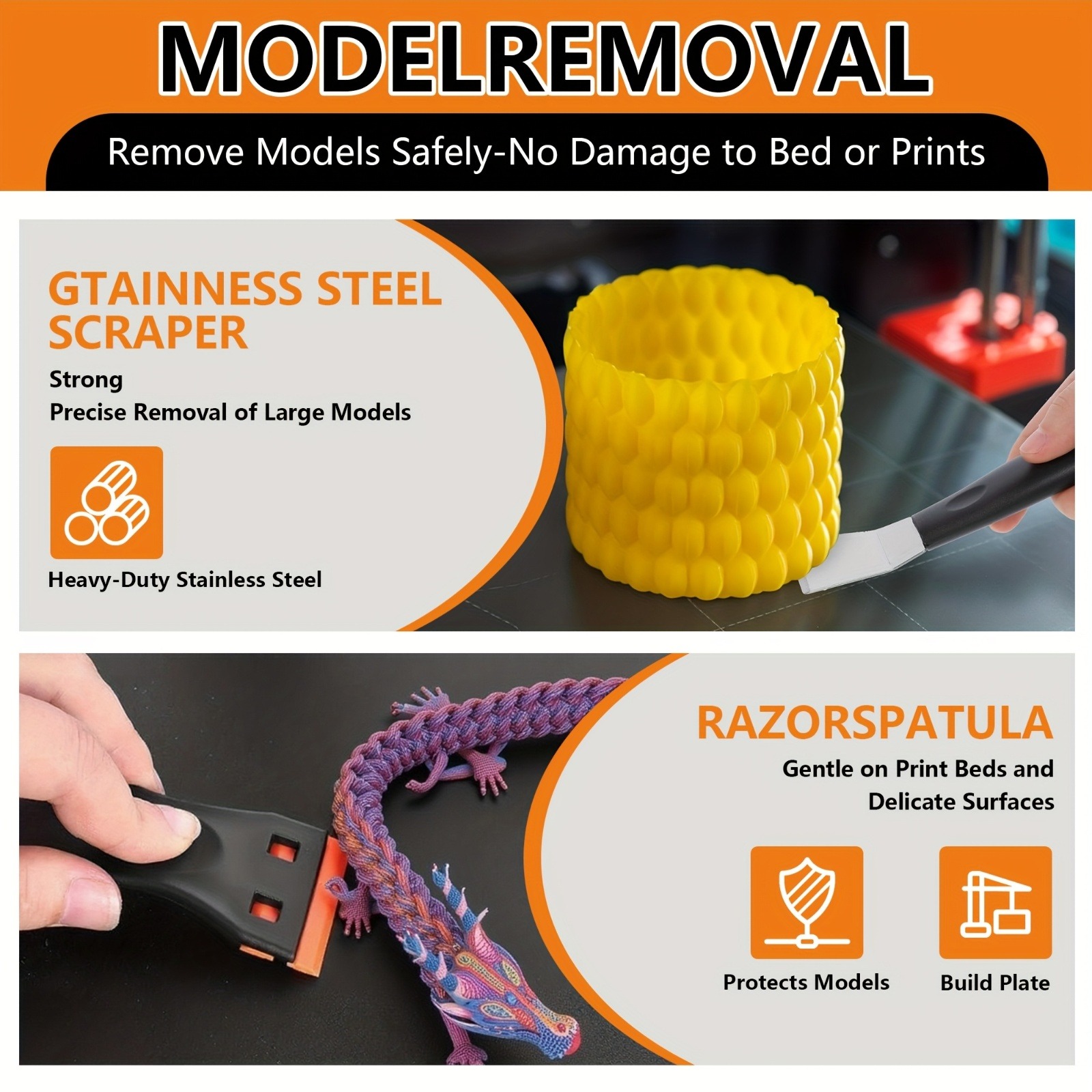 3D Printer Tools Kit, 33pcs 3D - огляд і ціна 3D Printing Sla