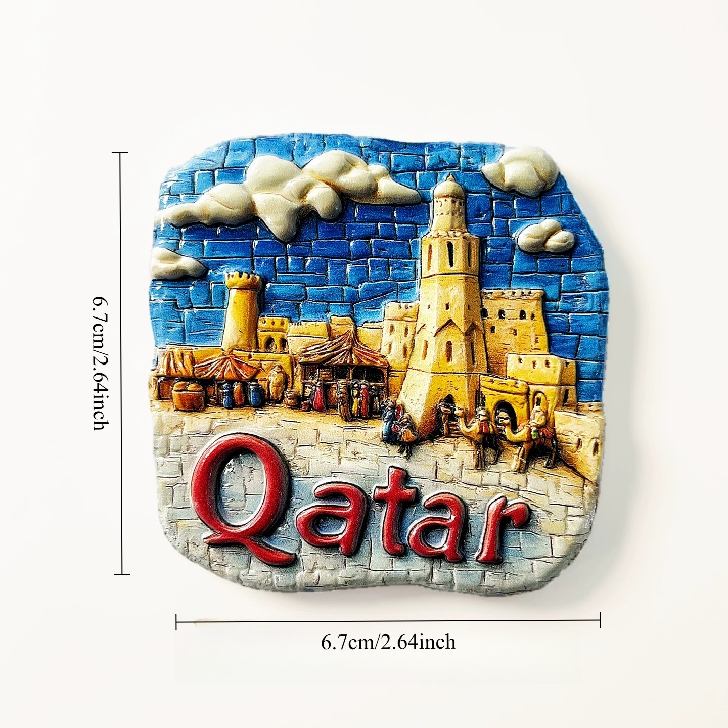 Qatar 3D Fridge Magnets Orname - огляд і ціна 3D Printing Qatar