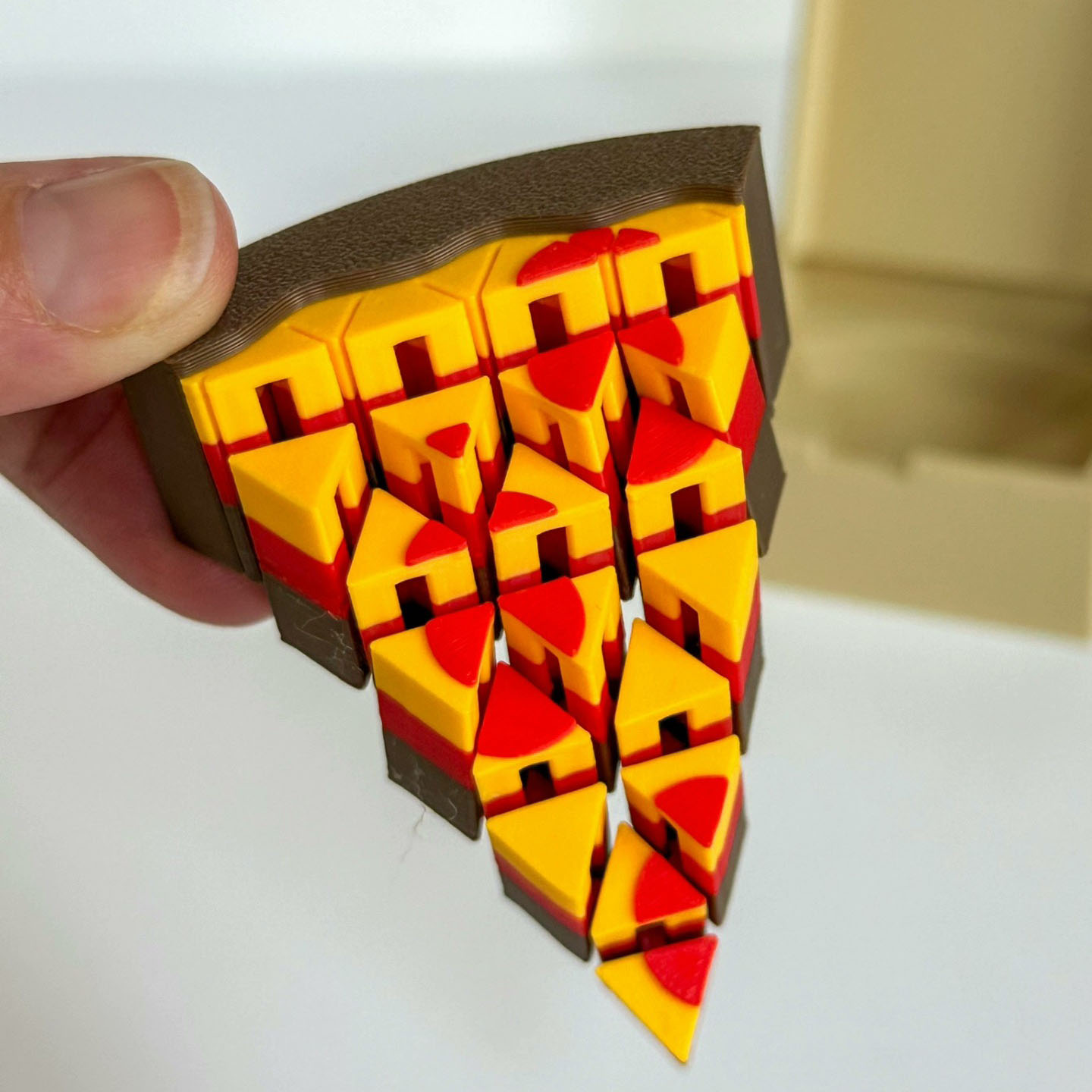 3D Printed Mini Pizza sculptur - огляд і ціна 3D Printing In Food