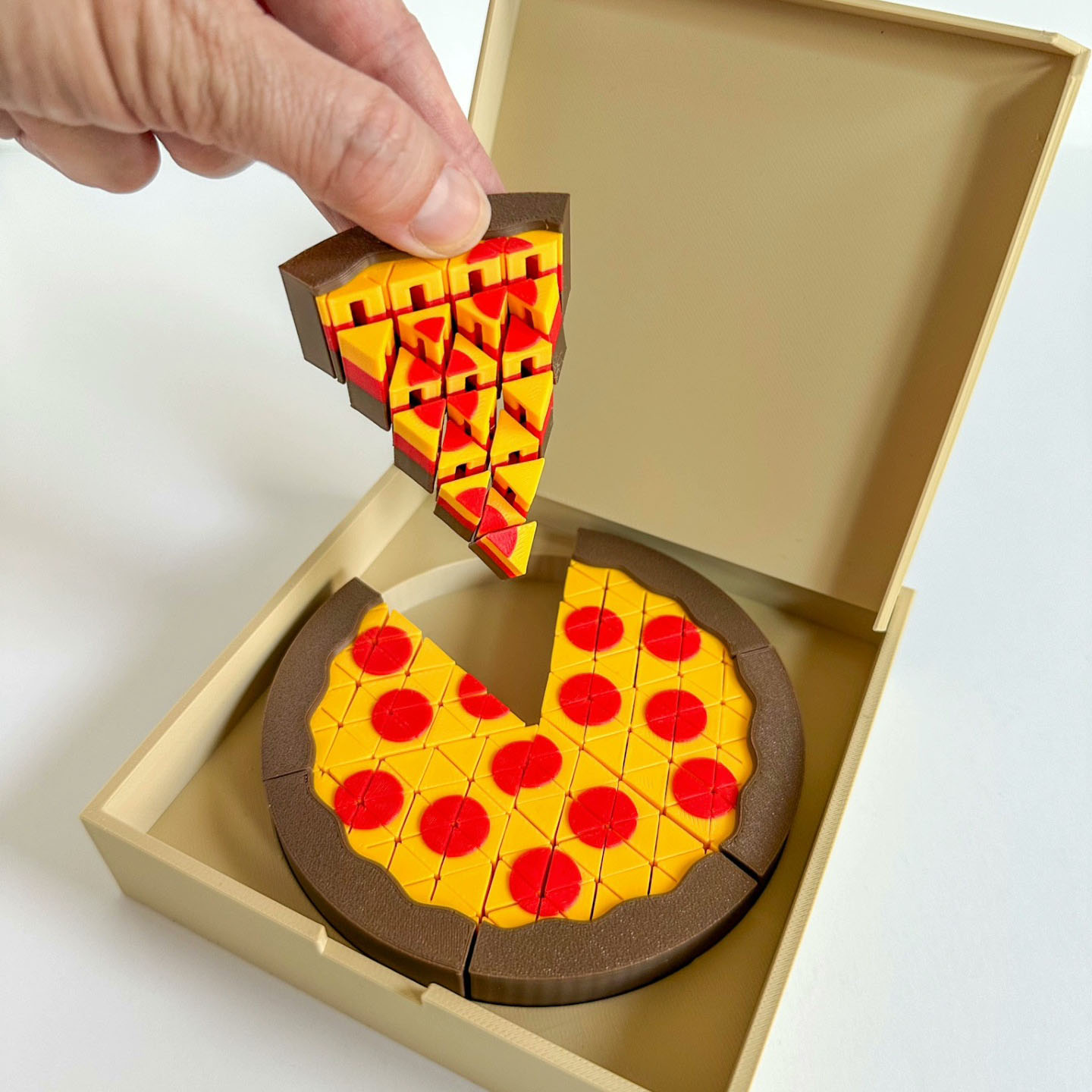 3D Printed Mini Pizza sculptur - огляд і ціна 3D Printing In Food
