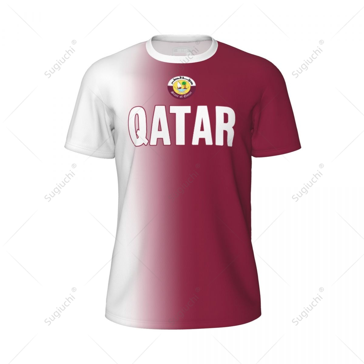 Sports Mesh T-shirt Qatar Flag - огляд і ціна 3D Printing Qatar
