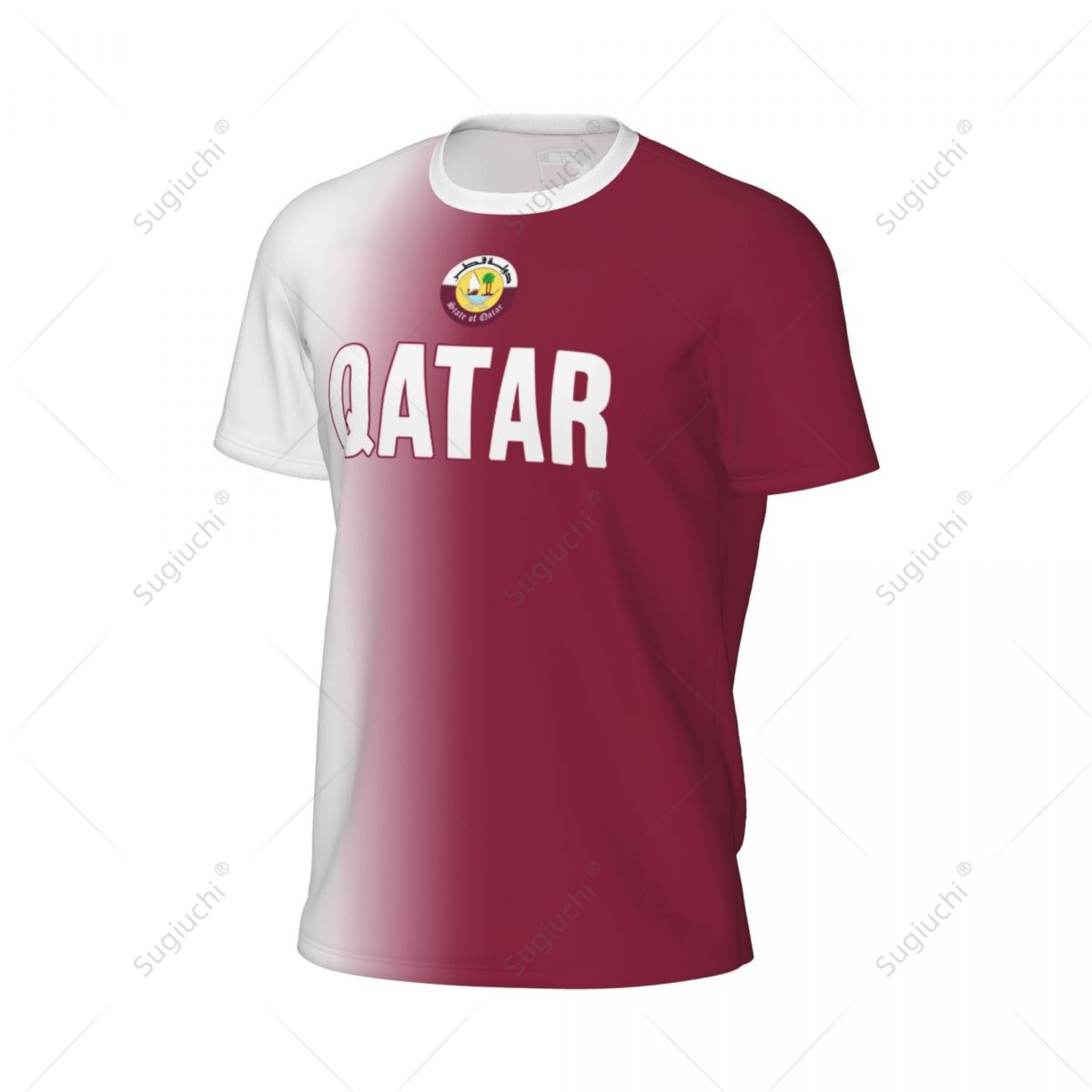 Sports Mesh T-shirt Qatar Flag - огляд і ціна 3D Printing Qatar