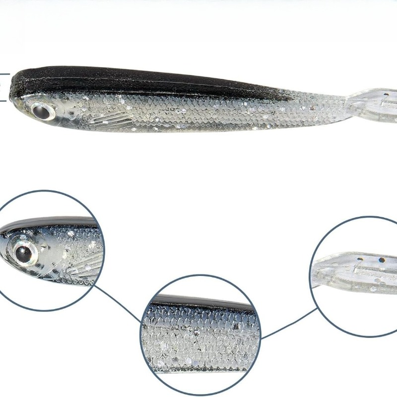 10/20/30Pcs Split Tail Minnow  - огляд і ціна 3D Printing Lure