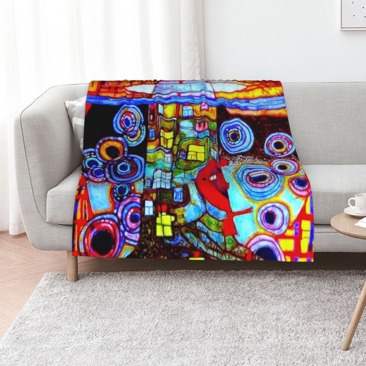 Qatar 813 neon Throw Blanket B - огляд і ціна 3D Printing Qatar