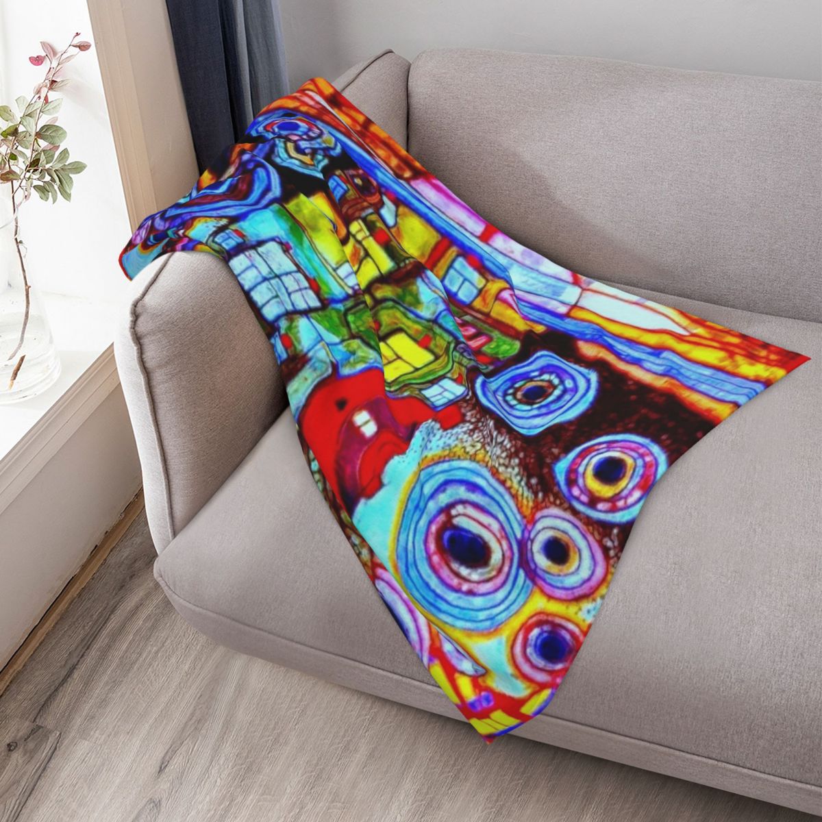 Qatar 813 neon Throw Blanket B - огляд і ціна 3D Printing Qatar