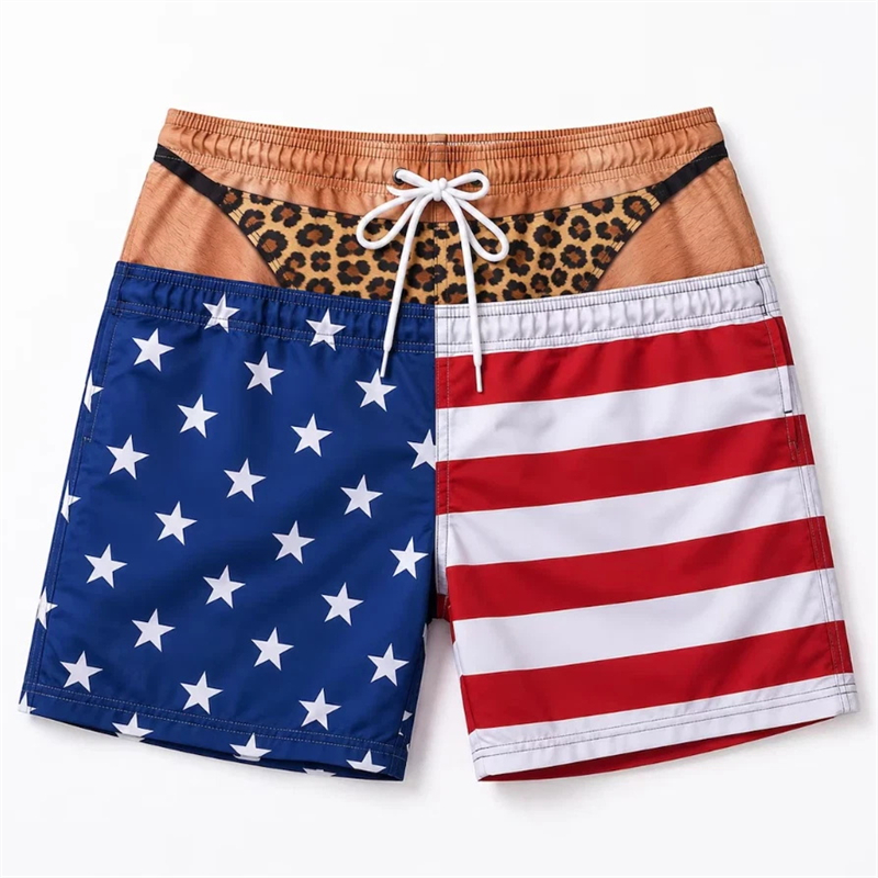 Fun Beach Swim Trunks Men 3D P - огляд і ціна 3D Printing Usa