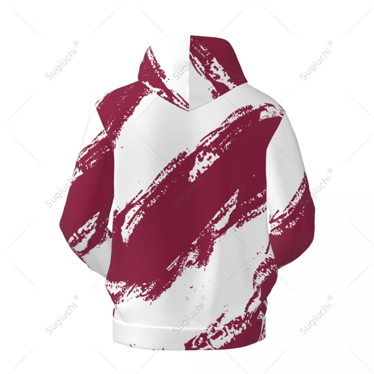 Unisex Qatar Flag Color Hoodie - огляд і ціна 3D Printing Qatar
