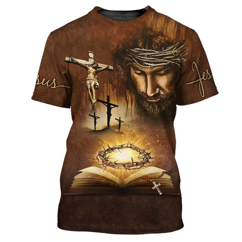 Jesus Christ T-shirt Men Women - огляд і ціна 3D Printing Usa