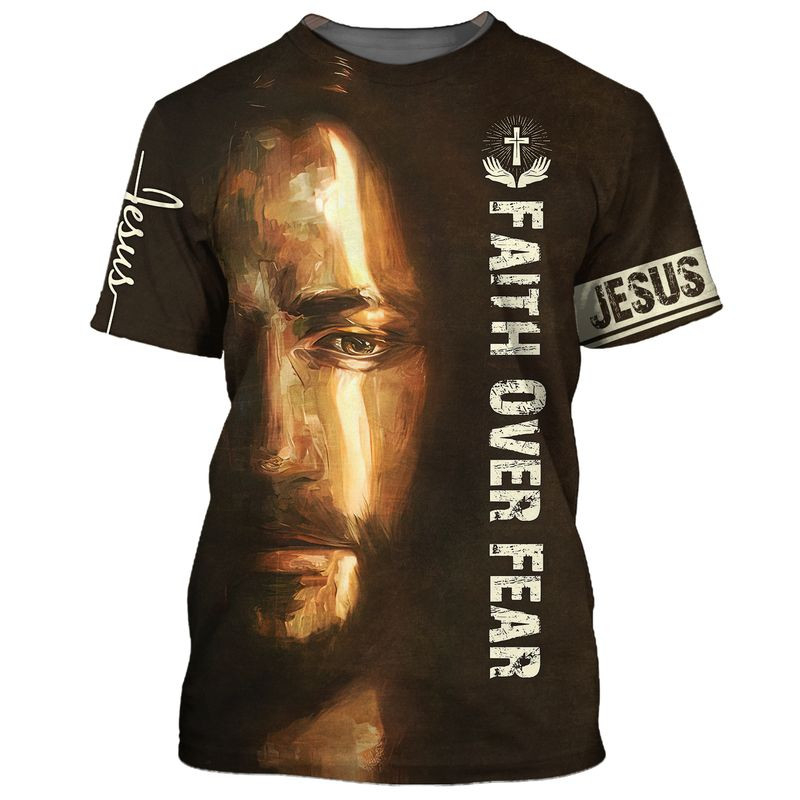 Jesus Christ T-shirt Men Women - огляд і ціна 3D Printing Usa