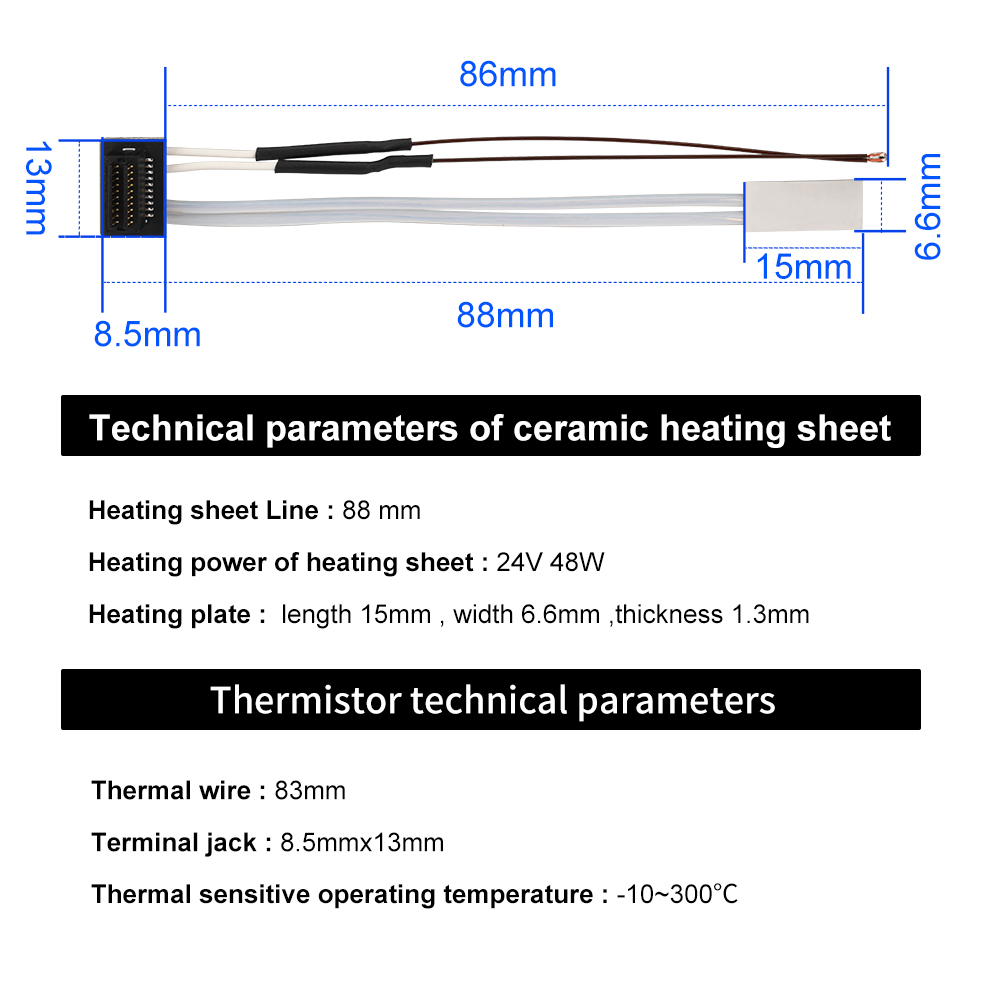 For Bambu Lab P1S P1P Thermist - огляд і ціна 3D Printing Laboratory