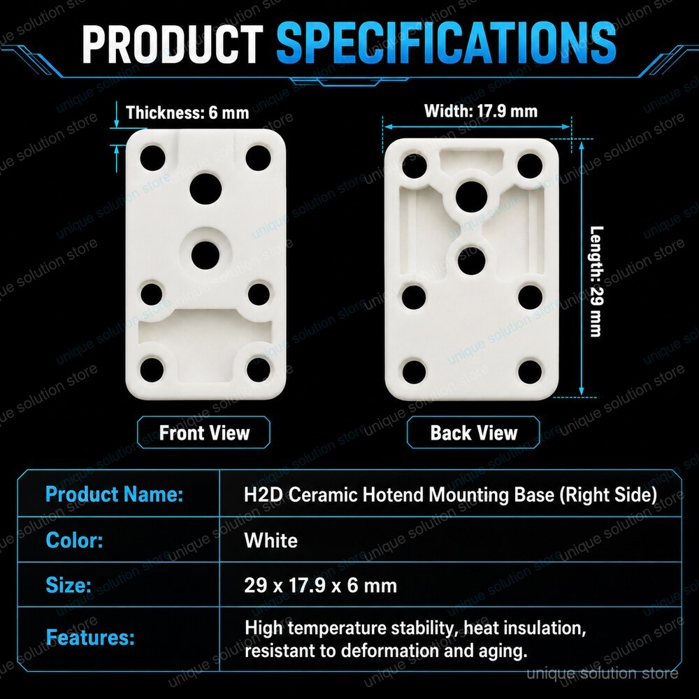 For Bambu Lab A1 Mini H2D Righ - огляд і ціна 3D Printing Zirconia