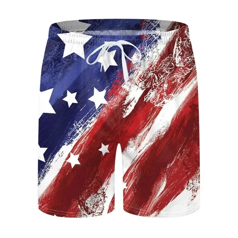 Men's Beach Shorts USA Flag 3d - огляд і ціна 3D Printing Usa