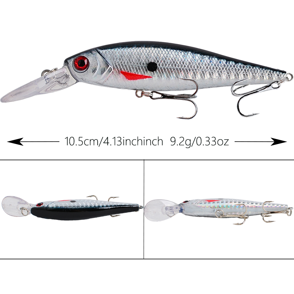 8Pcs Fishing Lure 10cm/9g Arti - огляд і ціна 3D Printing Lure